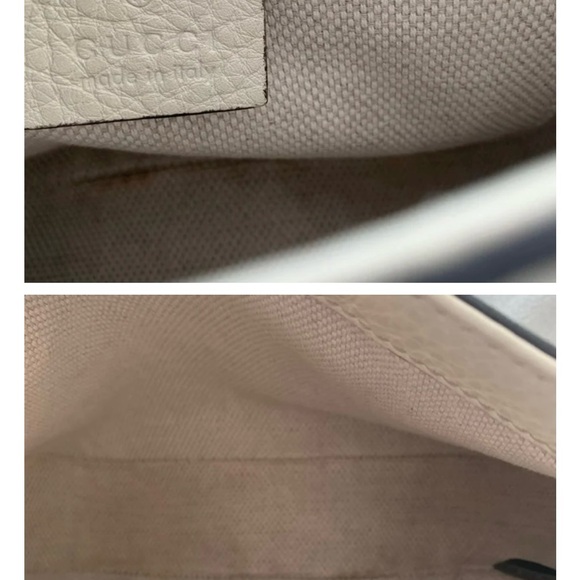 Gucci Beige Soho Leather Crossbody Bag - Picture 4 of 6